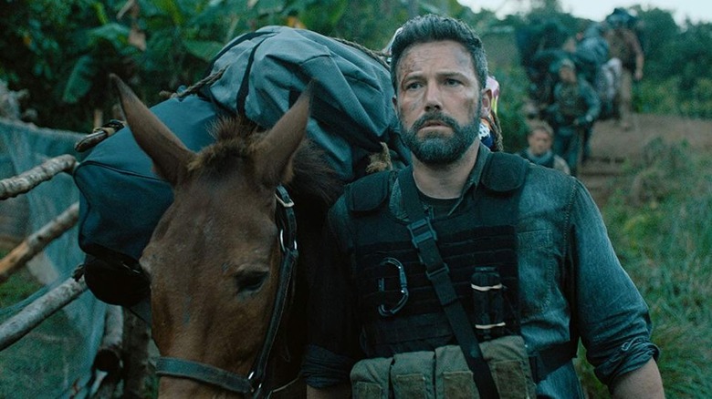 Ben Affleck with horse