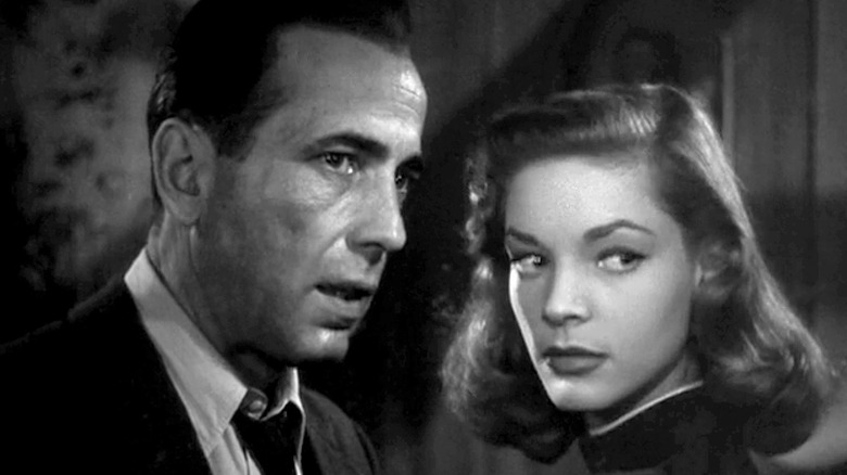 Humphrey Bogart and Lauren Bacall