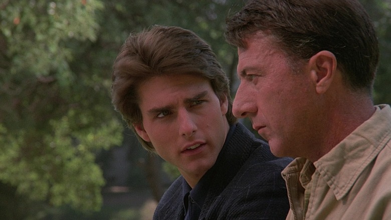 Dustin Hoffman and Tom Cruise