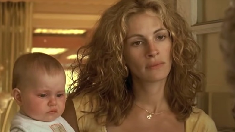 Julia Roberts with baby