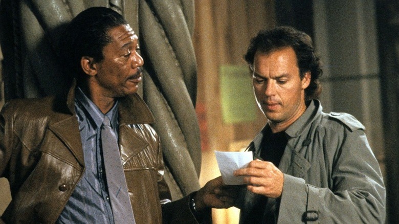 Morgan Freeman Michael Keaton Clean and Sober