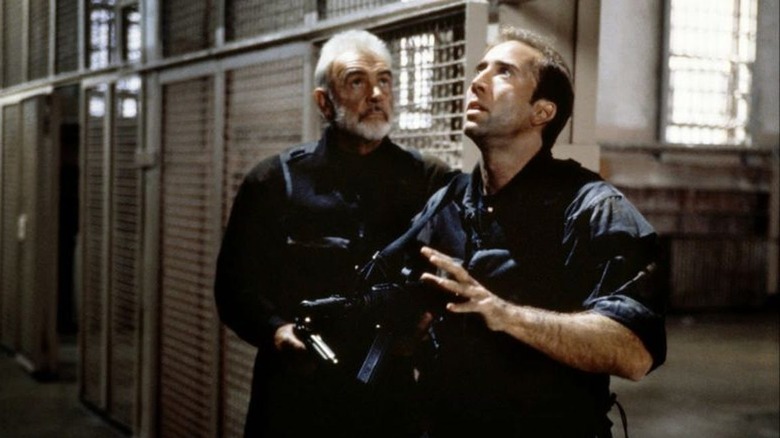 Nicolas Cage and Sean Connery