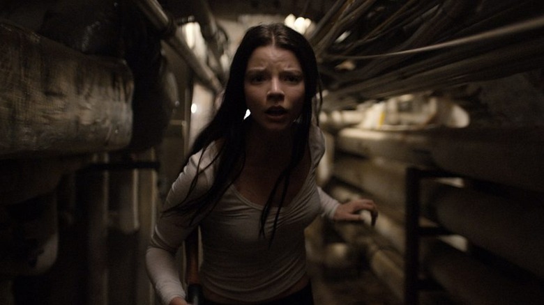 scared anya taylor-joy running