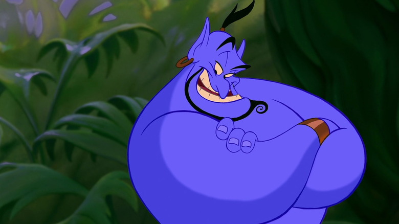 Robin Williams as the Genie in "Aladdin" 