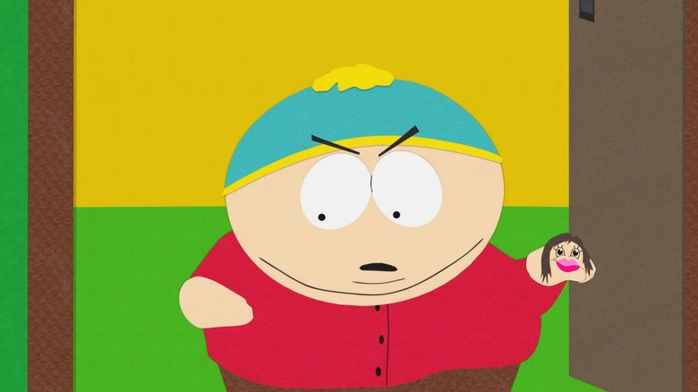 Cartman's Jennifer Lopez hand has a mind of its own
