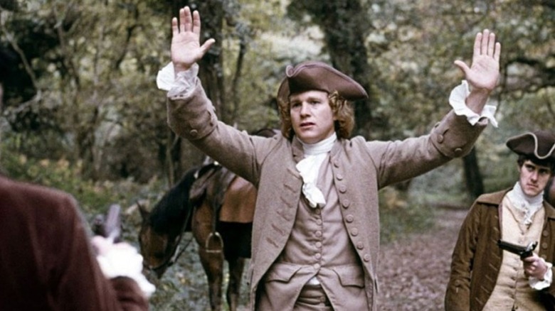 Barry Lyndon surrenders raises hands