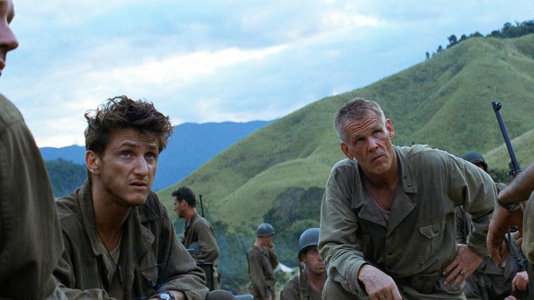 Sean Penn and Nick Nolte scout land