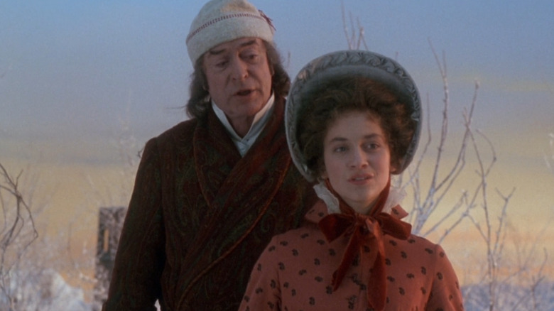 Scrooge and Belle in "The Muppet Christmas Carol"