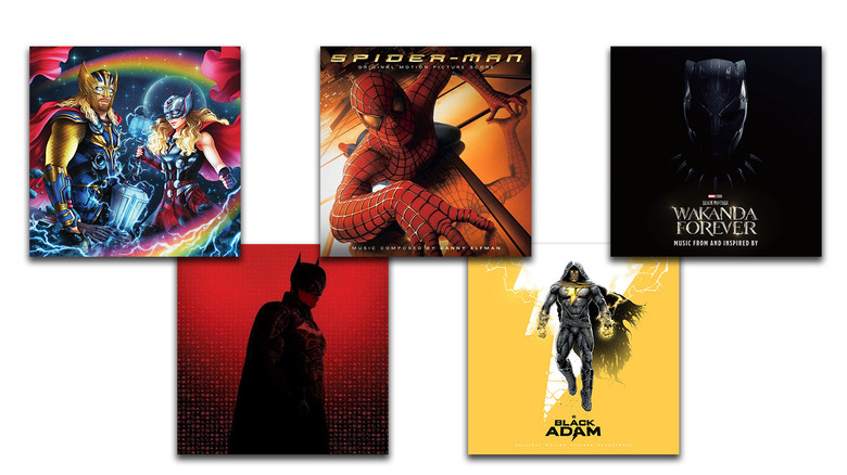 Superhero Vinyl Soundtracks
