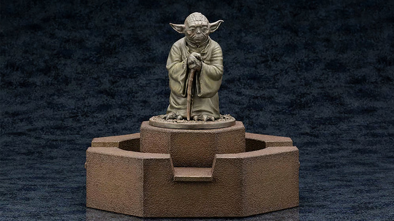 Yoda Fountain Statue