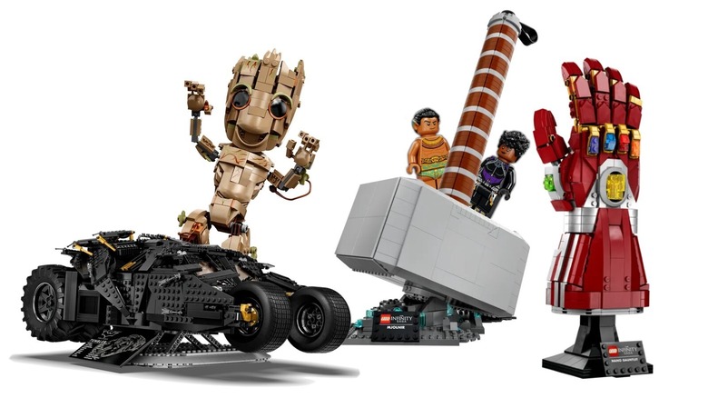 Marvel and DC LEGO Sets