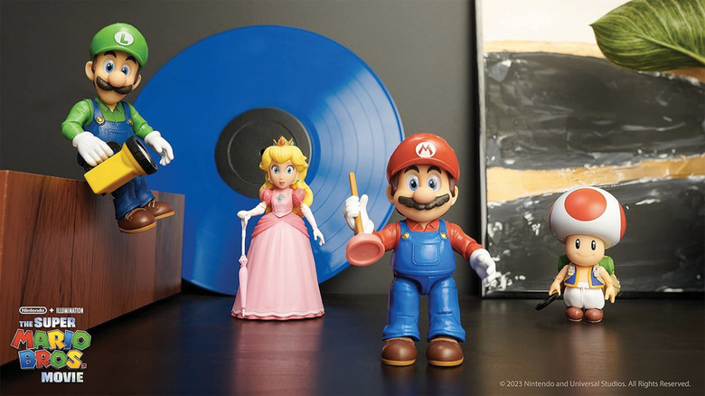 Super Mario Bros Movie Action Figures