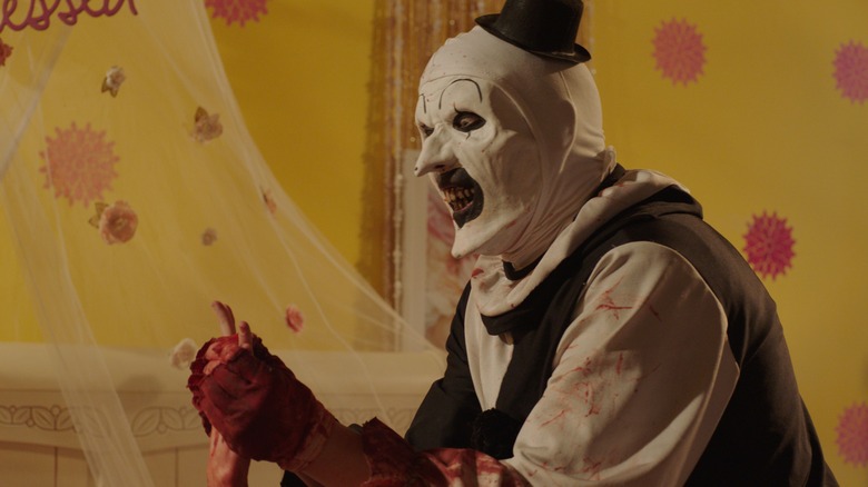 David Howard Thronton as Art the Clown in Terrifier 2