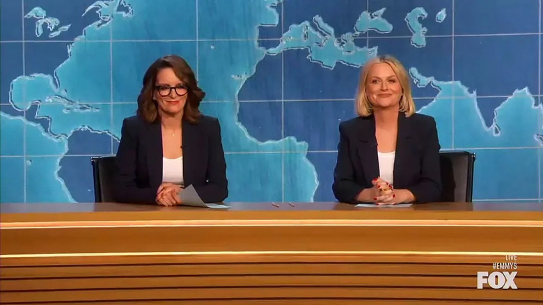 Tina Fey and Amy Poehler 2024 Emmys