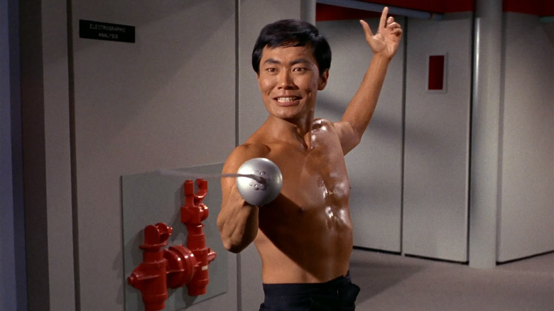 Sulu with sword