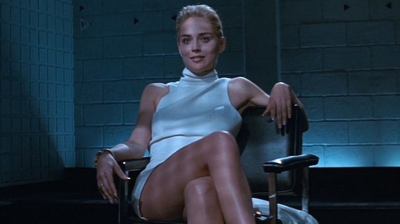 Sharon Stone as Catherine Tramell in Basic Instinct