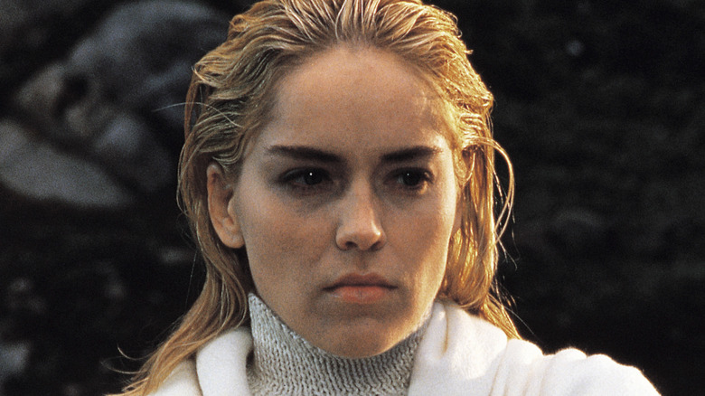 Sharon Stone as Catherine Tramell in Basic Instinct