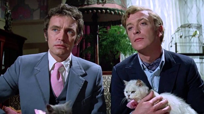 Michael Caine Tony Beckley cat