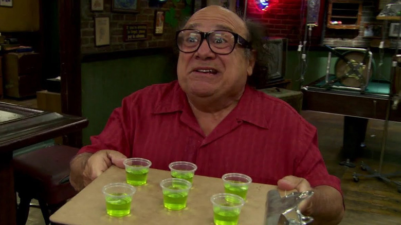 Danny DeVito carrying shots It's Always Sunny in Philadelphia