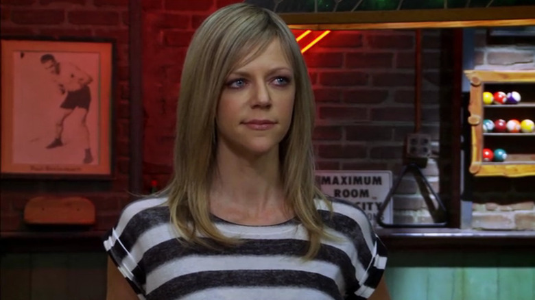 Kaitlin Olson smirking It's Always Sunny in Philadelphia