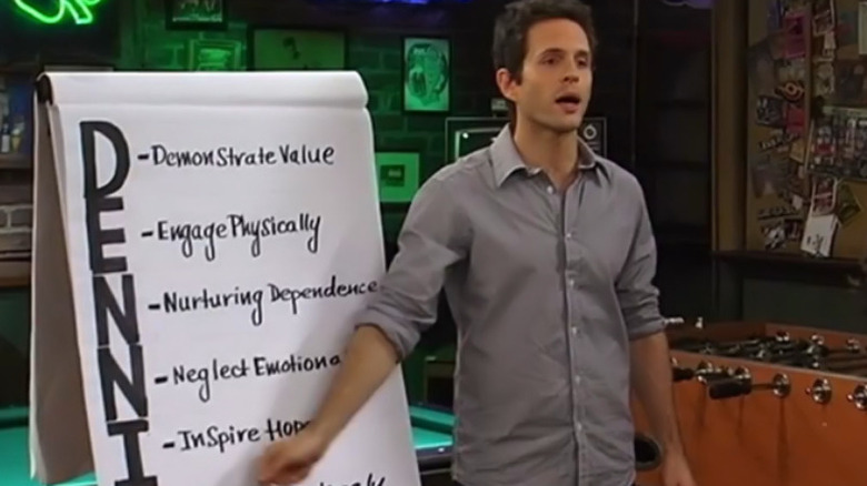 Glenn Howerton with whiteboard It's Always Sunny in Philadelphia