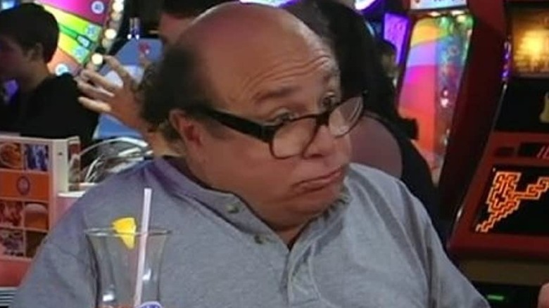 Danny DeVito drinking in It's Always Sunny In Philadelphia