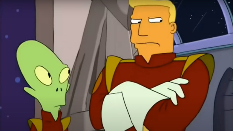 Kif Kroker and Zapp Brannigan