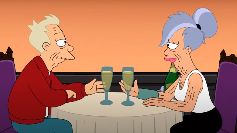 Elderly Fry and Leela