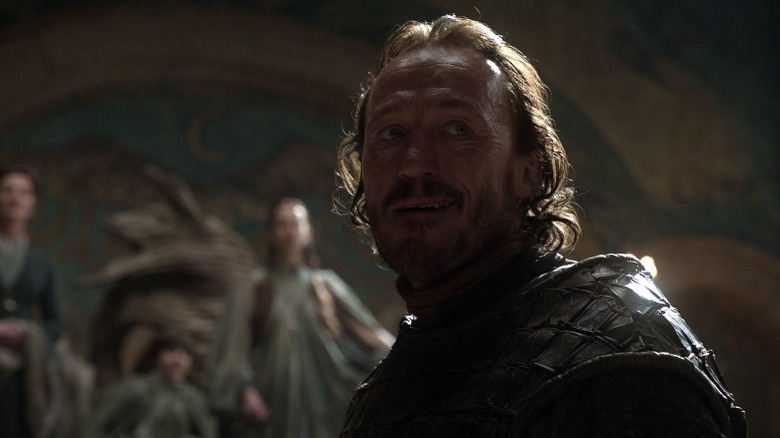 Bronn smirks at Tyrion