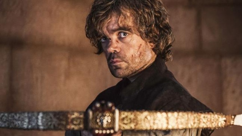 Tyrion aims his crossbow