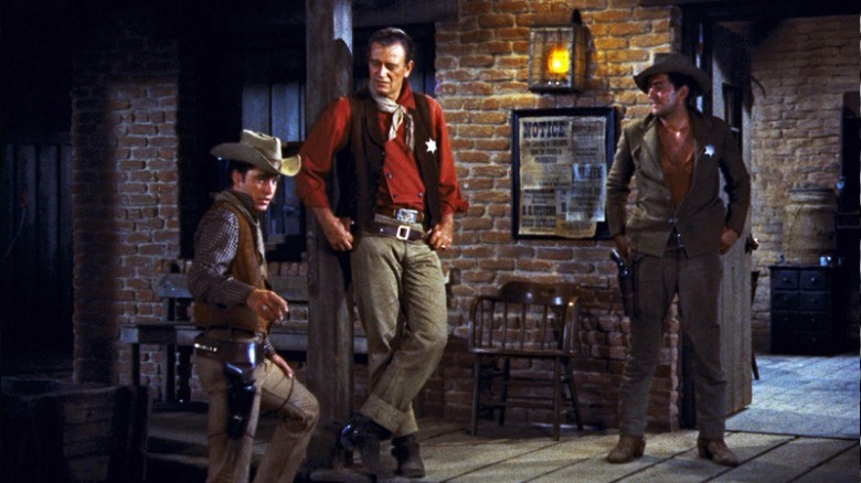 John Wayne sheriff's star Rio Bravo