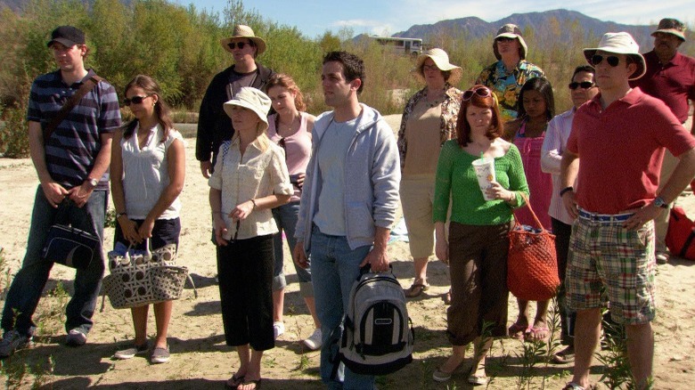 The Office cast at the beach