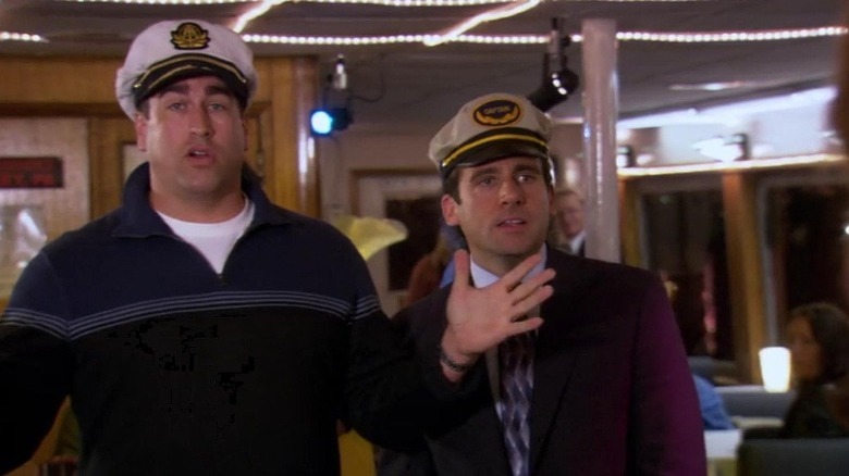 Captain Jack and Michael in The Office