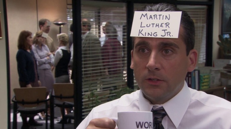 Michael being offensive in The Office