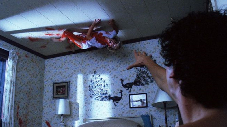 Tina on the ceiling A Nightmare on Elm Street