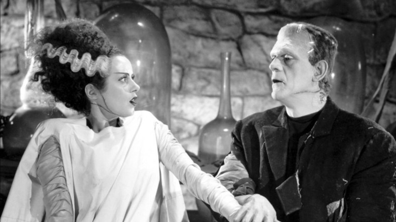 Noiva de Frankenstein Elsa Lancaster Boris Karloff