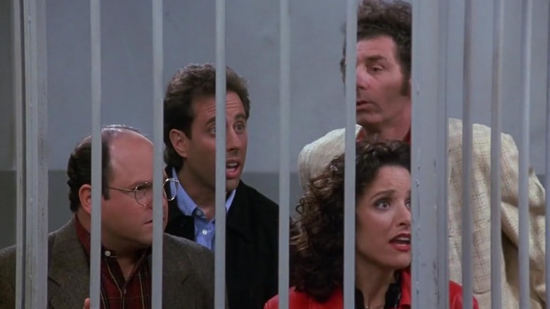 Jason Alexander, Jerry Seinfeld, Michael Richards, Julia Louis-Dreyfus, Seinfeld