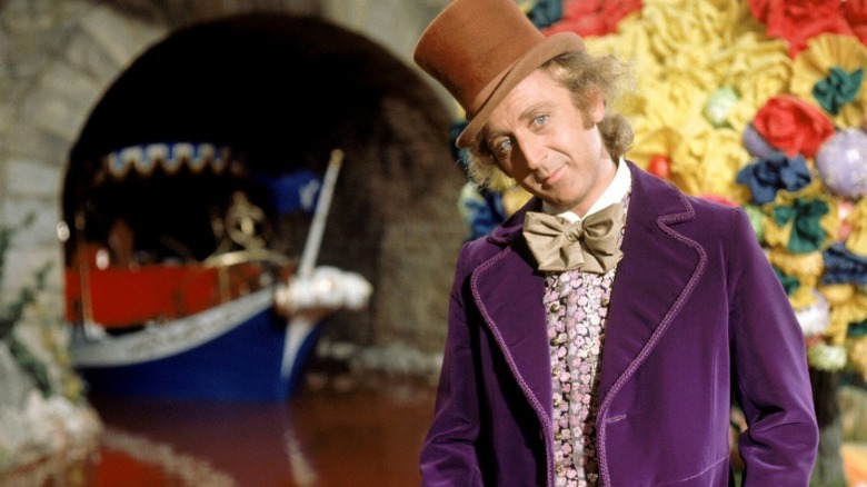 Willy Wonka waits for his nightmare steamboat.