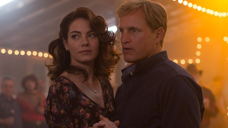 Woody Harrelson and Michelle Monaghan in True Detective 