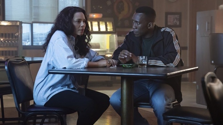 Mahershala Ali and Carmen Ejogo in True Detective