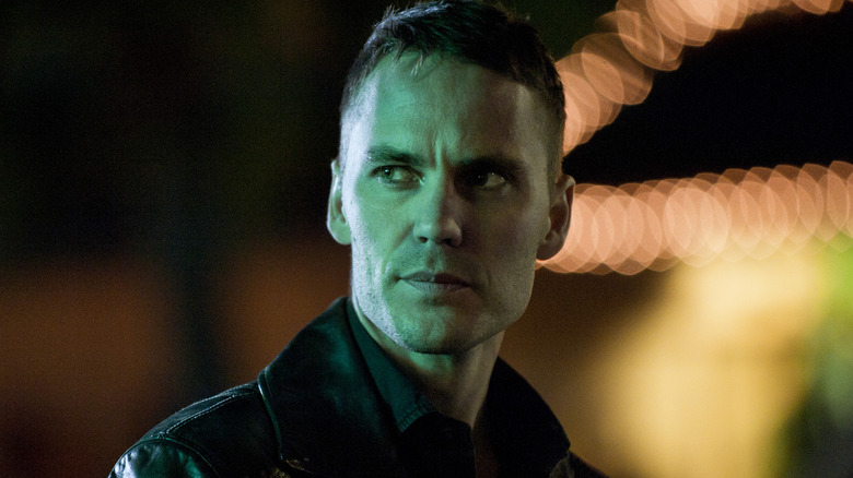 Taylor Kitsch as Officer Paul Woodrugh in True Detective