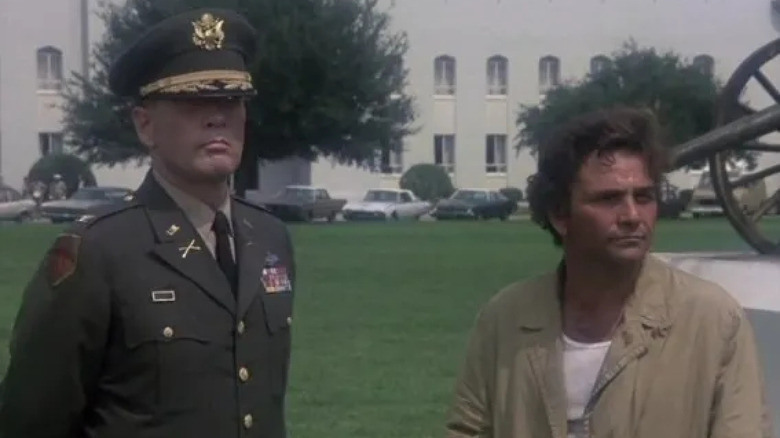 Patrick McGoohan and Peter Falk on Columbo