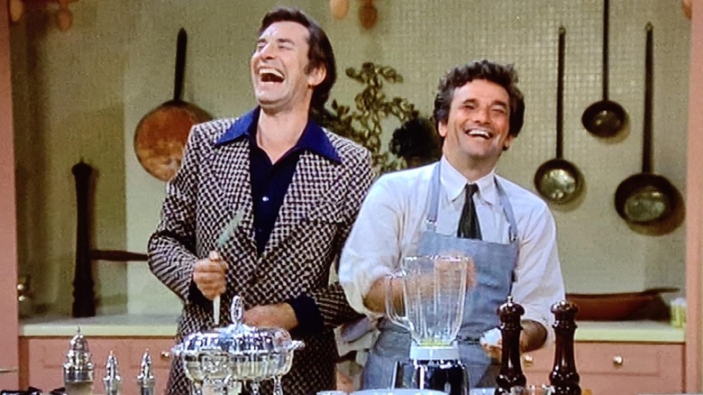 Martin Landau and Peter Falk on Columbo