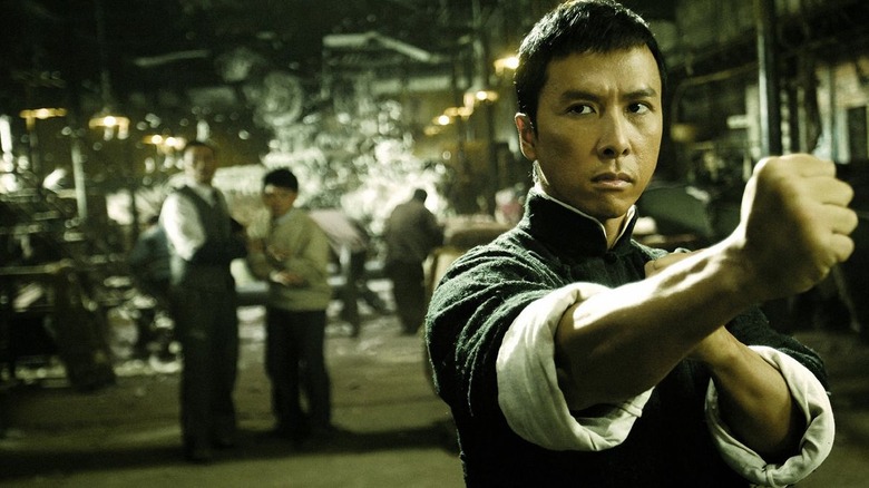 Donnie Yen in fighting stance