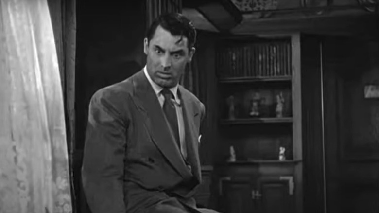 Cary Grant alarmed