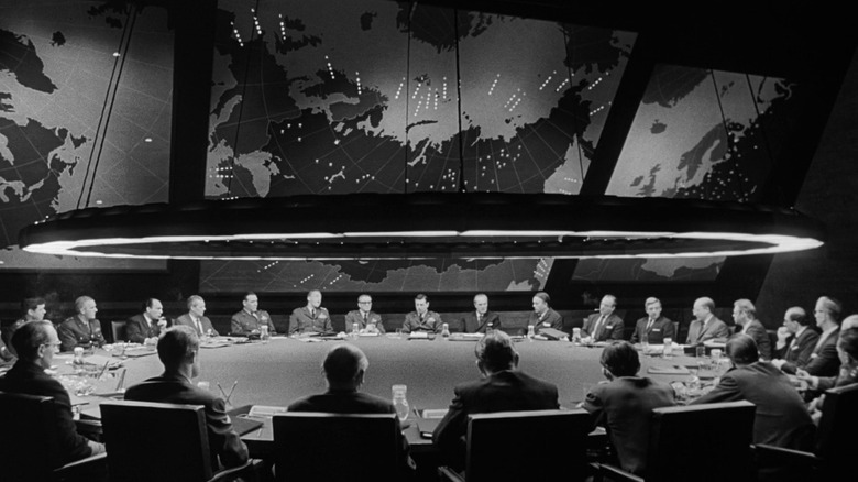 Meeting in the war room