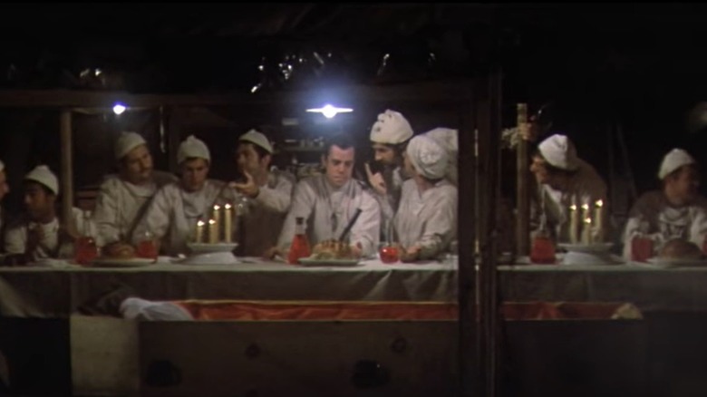 Surgeons in Last Supper arrangement