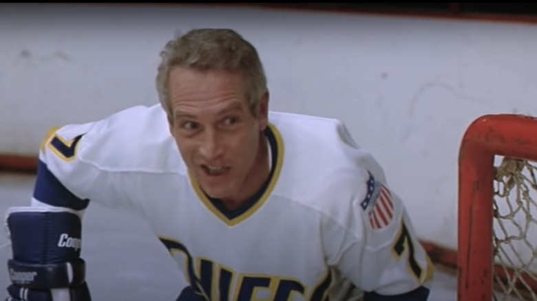 Paul Newman jeering on ice