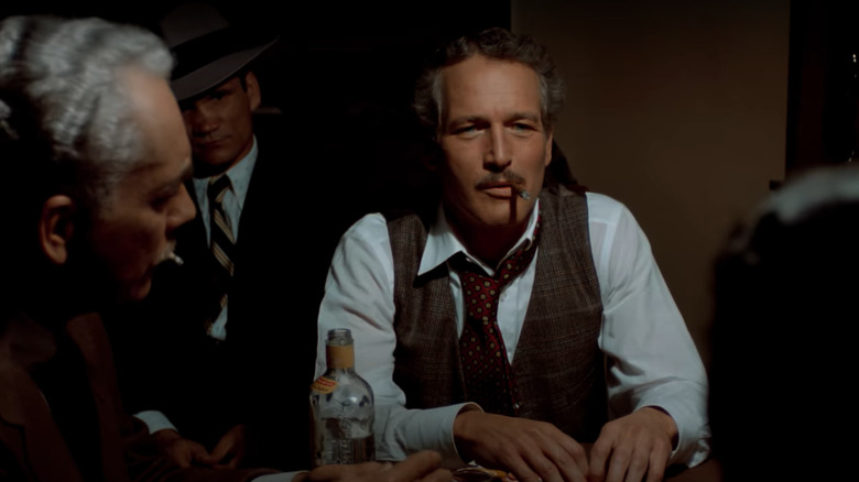 Paul Newman playing poker