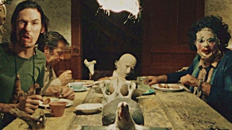 The Texas Chain Saw Massacre's infamous dinner scene